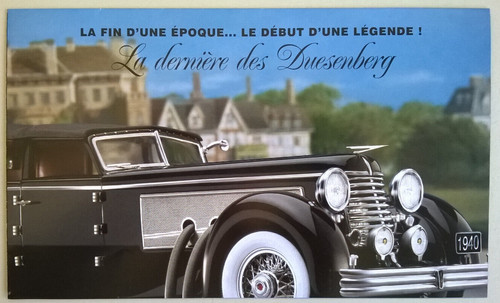 Duesenberg town car - duesenberg, sj