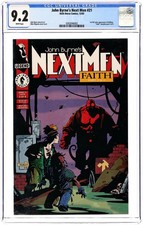Next Men John Byrne's #21 CGC 9.2 1993 0302046002 1st full comic book Hellboy