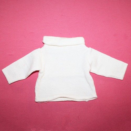 Sous pull blanc pour poupée - blanc,