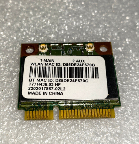 Carte wifi qualcomm atheros - wifi,