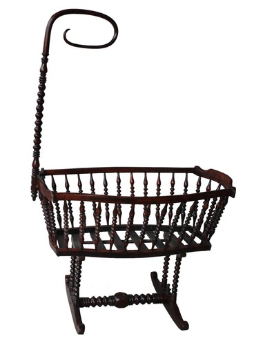 Berceau ancien bois - berceau,