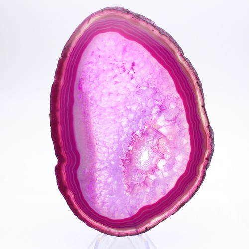 Tranche agate rose teinté - d’agate,