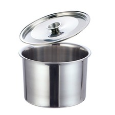 Pot à épices en acier inoxydable bol battant les œufs couvercle unique option