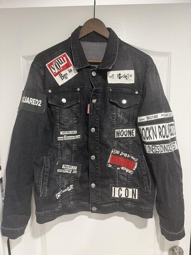 Dsquared2 denim custom jacket - dsquared2,