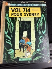BD Tintin Vol 714 pour Sydney - B37- EO 1968 2ème tirage / Casterman