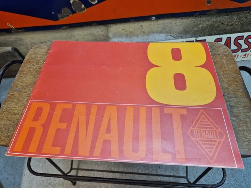 Feuillet renault r8 - renault,
