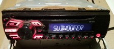 Autoradio PIONEER DEH-150MP CD Façade Amovible Lumineuse Rouge 