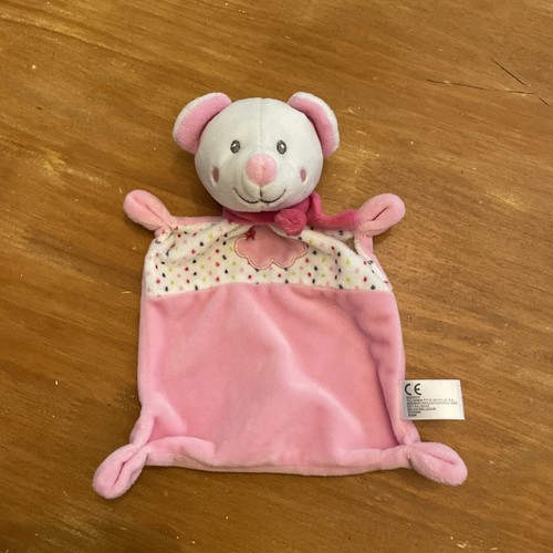 Doudou plat ours souris - doudou,