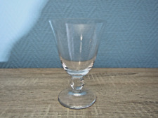 Daum Crystal Red Wine Glasses Model ORVAL 10.9cm