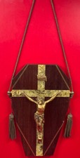 RARE CRUCIFIX  ART DECO  -