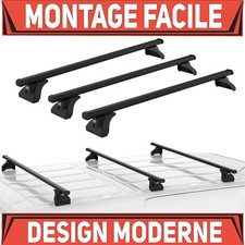 Acier Barres de toit pour Peugeot Partner 3 III L1 Standard ab 18 CE