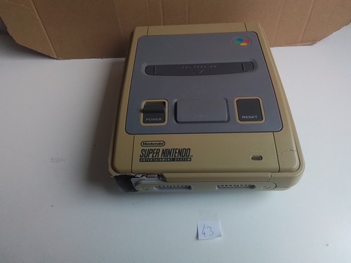 Console super nintendo nue - console,