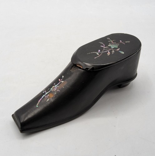 Boîte tabatière chaussure - , en