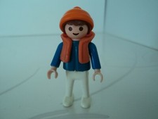 PLAYMOBIL vintage city enfant garçon bateau gilet de sauvetage set 3479 de 1984