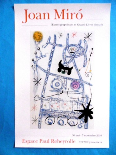 Miro affiche originale - originale, 2010