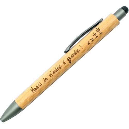 Stylo personnalisé merci