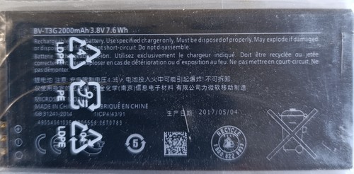 Batterie t3g pour nokia - bv-t3g,
