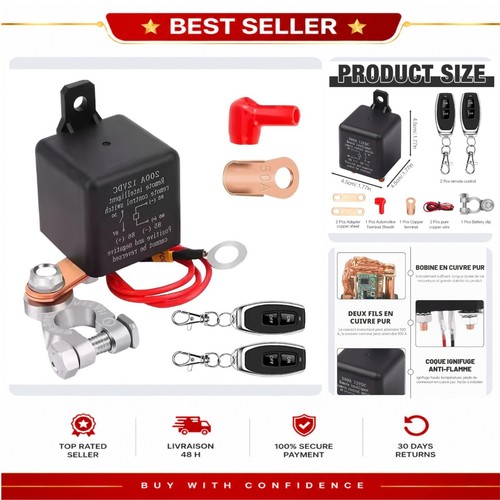 Coupe batterie 12v - coupe-batterie,