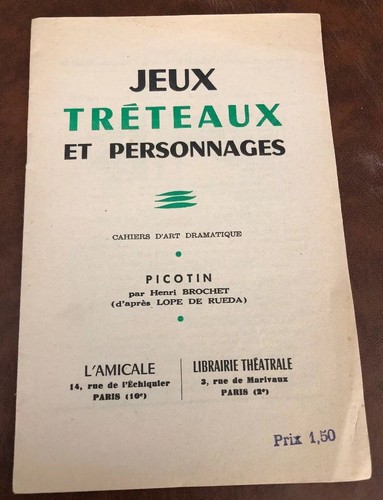 Jeux tréteaux personnages - jeux,