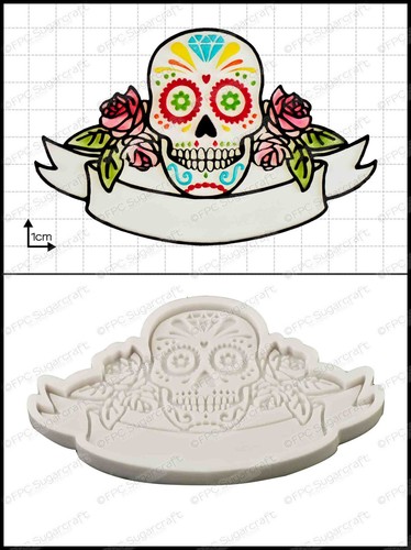Moule silicone calavera - silicone,