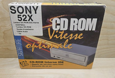 CD ROM PLAYER IDE INTERNAL CREATIVE 52X - With Sony Box