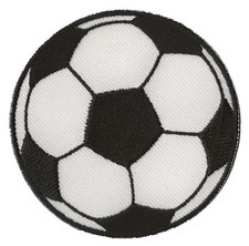 Ecusson patche Foot Football ballon soccer patch thermocollant balle sport