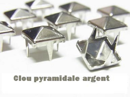 Clous carré 10mm arg
