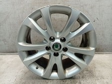 Skoda Superb II (3T5) SINGLE RIM Alloy Wheel 7.5Jx17 ET49 5x112 3T0601025D