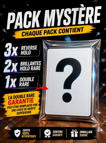 Pack mystère pokémon 20 - –,