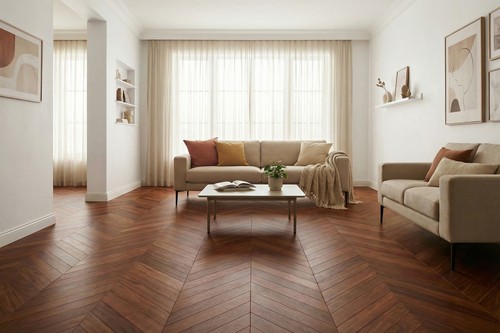 Parquet massif point de - parquet,