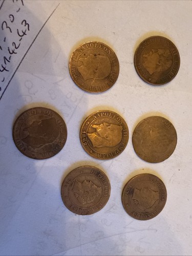 Cents bronze napoleon iii - 5,