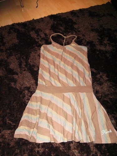 Robe femme marron fauve - marron,