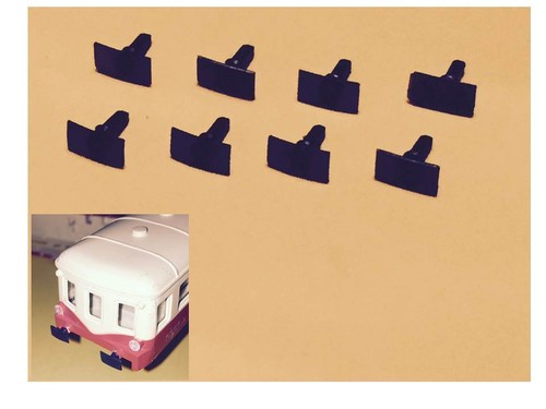 Lot tampons pour autorail - 8,