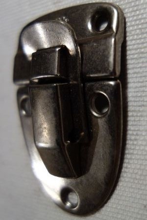 Paire fermoir ancien acier - paire,