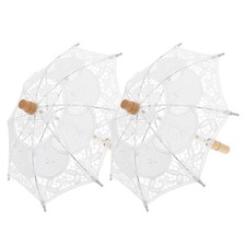  2 Pcs Parasol En Dentelle