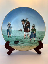 Villeroy & Boch Mettlach Wall Plate H. Schlitt Gnome - Large 14" #304