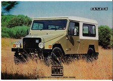 UMM 494 4x4 c1983 UK Market Foldout Sales Brochure