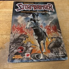 Stormbringer RPG Book 1987 Gamesworkshop and Chaosium Edition -Role Playing Game