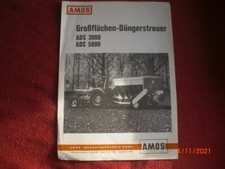 OLD   AMOS  SPREADER  LEAFLET