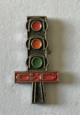 104 - Pin's GD GALLET DELAGE company signage TRICOLOR FIRE