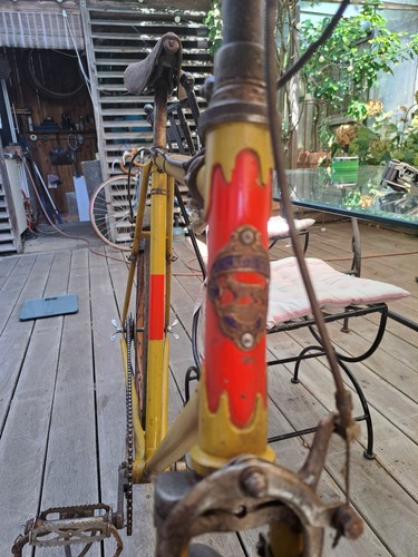 Vélo course ancien - ancien, louvet