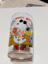 VERRE A MOUTARDE SNOOPY. LES