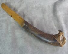 PAPER CUTTER, antique, carved wood with EAGLE HEAD decor.