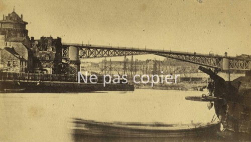 Brest vers 1870 - brest, pont