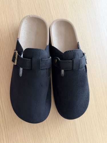 Mules noires neuve - , 39