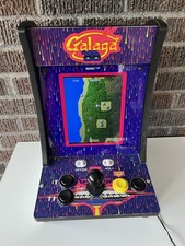 Galaga ‘88 Arcade 1up Countercade Arcade W/Adaptor TESTED WORKING