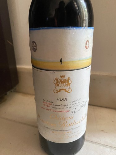 Mouton rothschild 1983 - mouton,