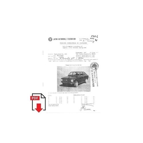 1969 toyota corolla sprinter - 1969,