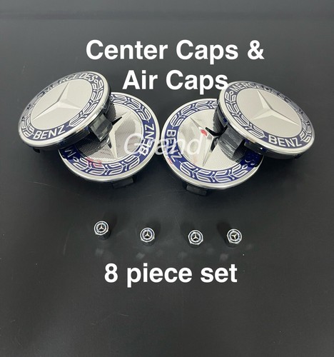 Piece blue chrome set - chrome,