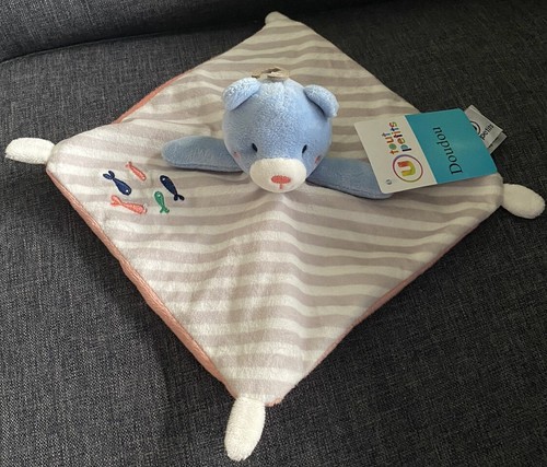 2445 doudou peluche - peluche, plat